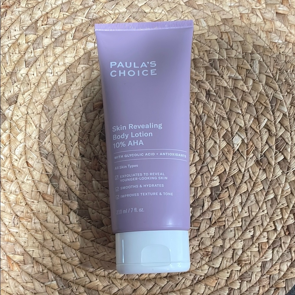 Paula’s choice skin revealing body lotion never used